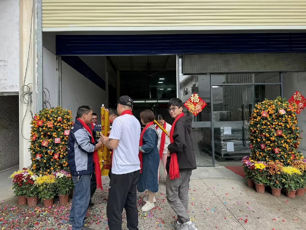 工业风扇_广东大型吊扇厂家_美硕风2024开工大吉 共赴新的征程